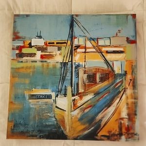 Boat Canvas Art